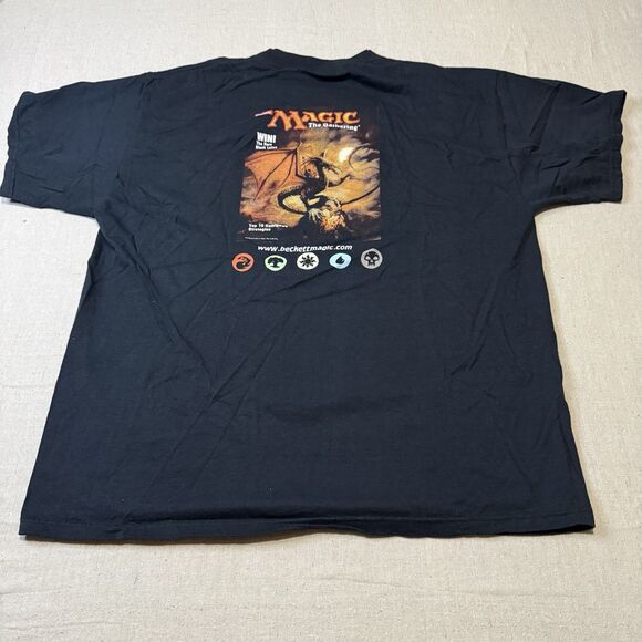 magic the gathering Other - Vintage Y2K Magic The Gathering Beckett Magic magazine Subscriber Promo Tee XL